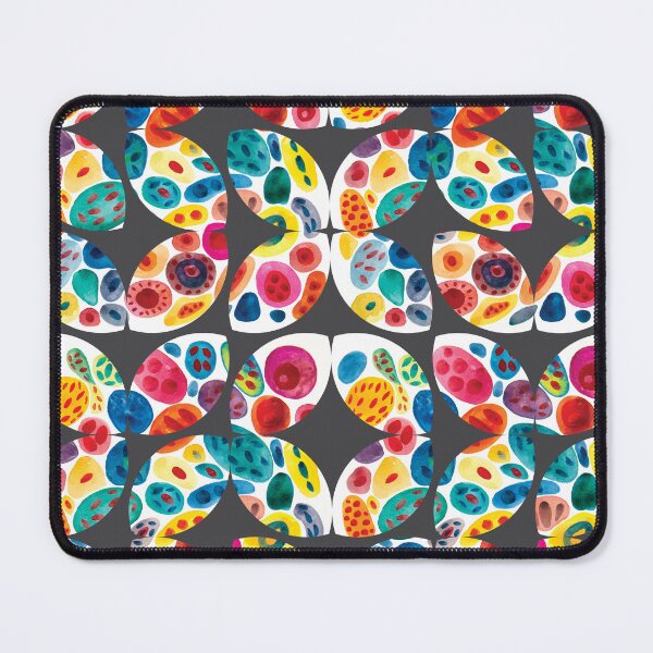 Item preview, Semicircle geometric shapes in bright colors, retro shapes designed and sold by IngaDesign.