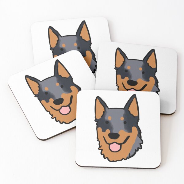 Item preview, Beauceron dog face cute illustration  designed and sold by Yarafantasyart.