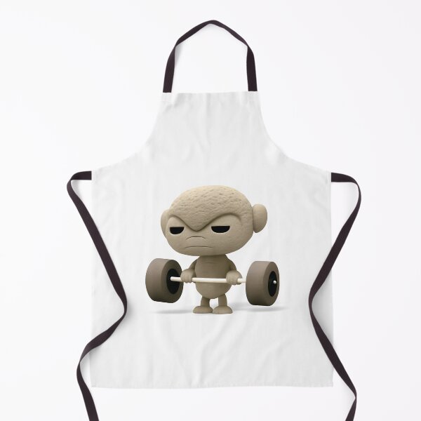 Item preview, Monkey Weight Lifter - The Stone Collection designed and sold by FiveIntentions.