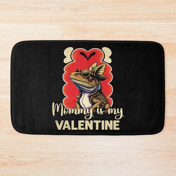 Item preview, Mommy Is My Valentine Funny Bearded Dragon Mom designed and sold by Trendy Valley .