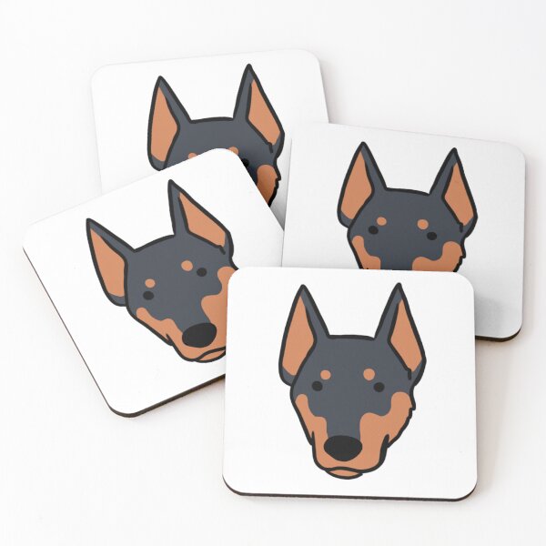 Item preview, Beauceron dog face cute illustration  designed and sold by Yarafantasyart.