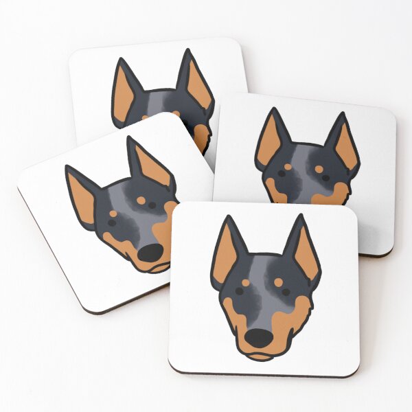 Item preview, Beauceron dog face cute illustration  designed and sold by Yarafantasyart.