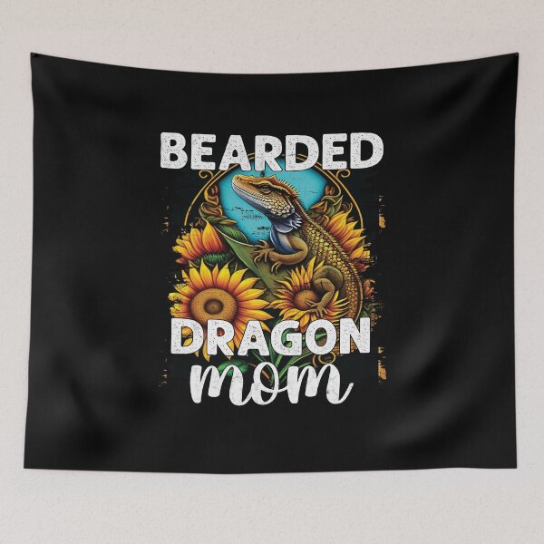 Item preview, Bearded Dragon with Sunflower Bearded Dragon Mom designed and sold by Trendy Valley .