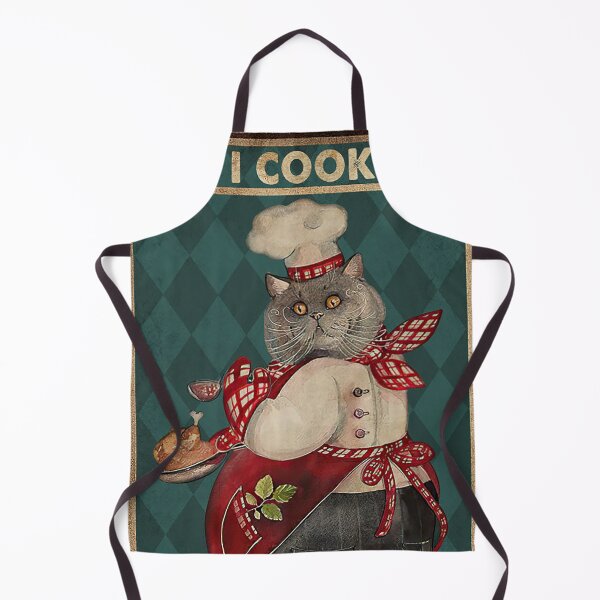 Item preview, I Cook So I Don't Choke People Cat lover designed and sold by SameeraDammeyer.