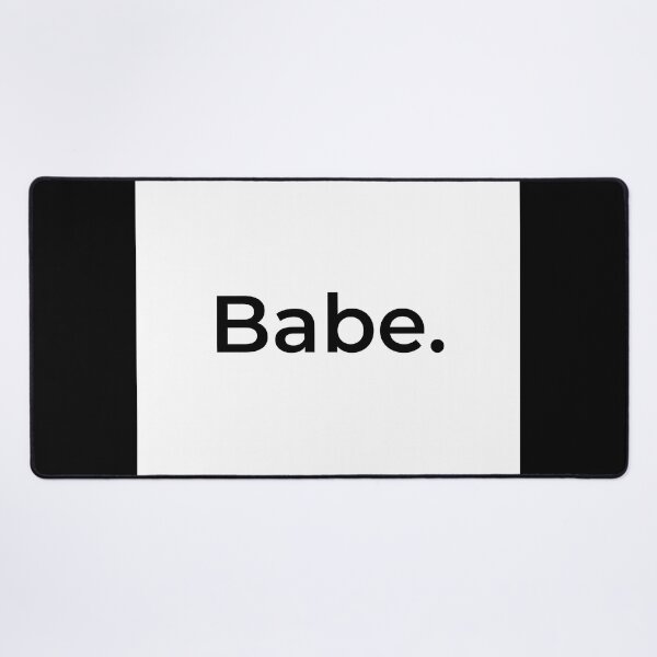 Item preview, Babe. (white) designed and sold by ArtifyAvangard.