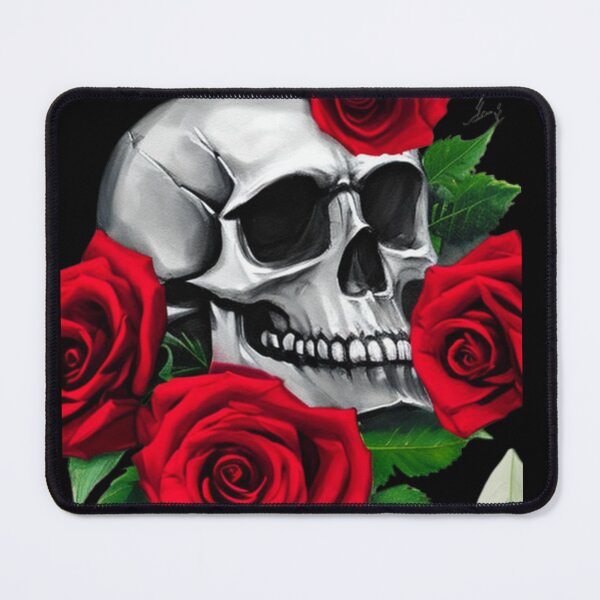 Item preview, skull rose designed and sold by motivationhood.