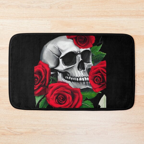Item preview, skull rose designed and sold by motivationhood.