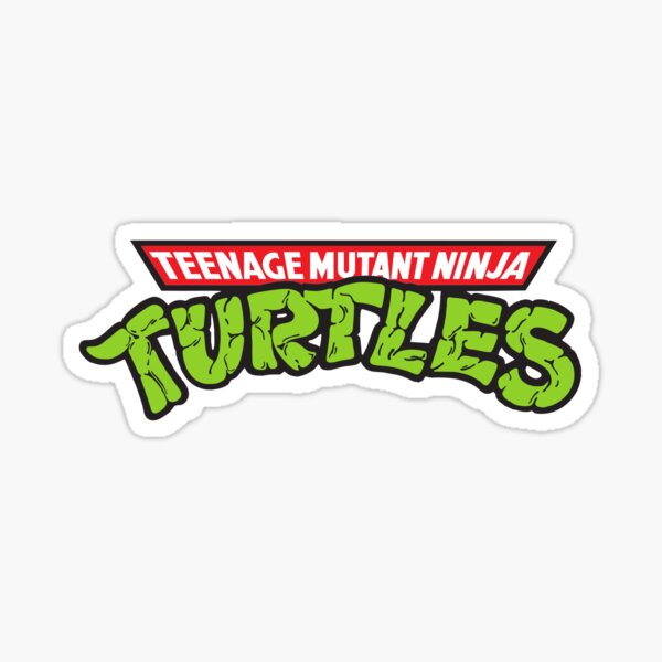 Teenage Mutant Ninja Turtle logo Sticker