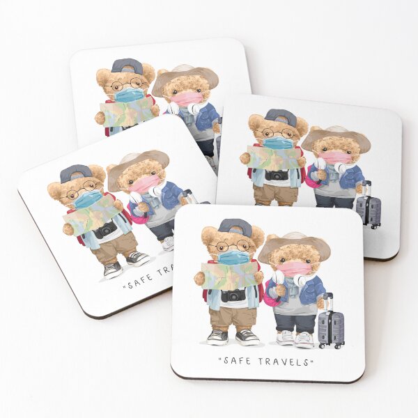 Item preview, Bear Safe Travels Cute designed and sold by Djmaxxx.