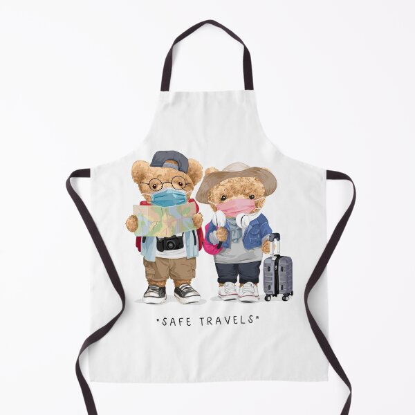 Item preview, Bear Safe Travels Cute designed and sold by Djmaxxx.