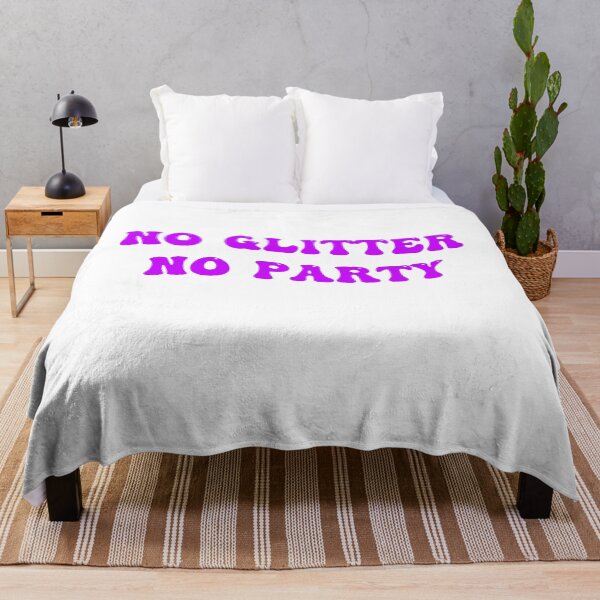 Item preview, no glitter no party designed and sold by STELATO.