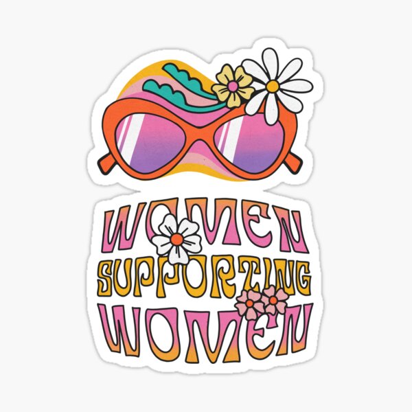 Vista previa del artículo con la obra «Las mujeres apoyan a las mujeres», diseñado y vendido por InCandleScent.