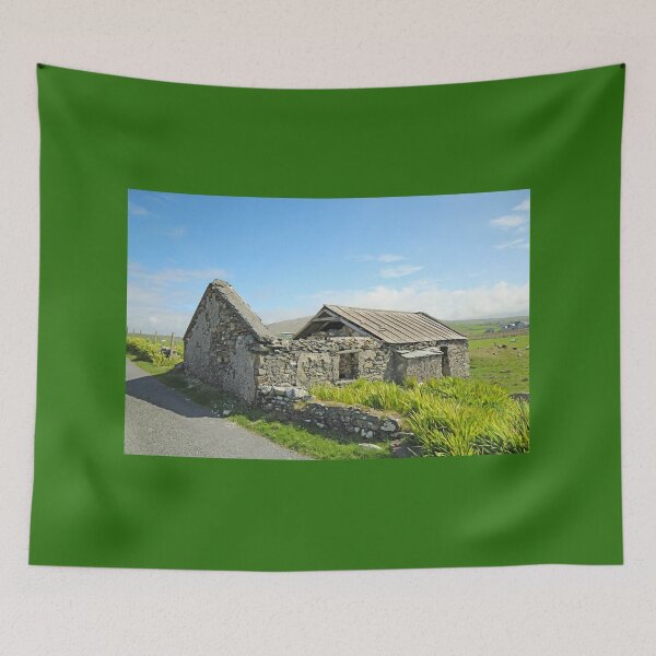Item preview, No roof on old farm cottage county Mayo designed and sold by eddiebarronshop.