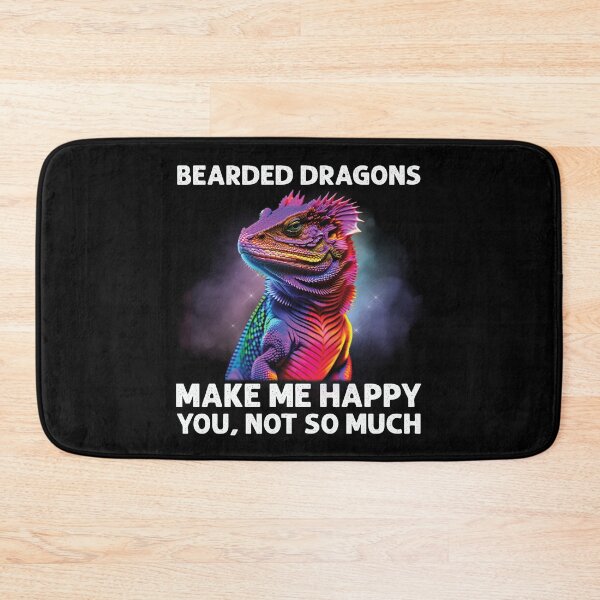 Item preview, Bearded Dragons Make Me Happy Funny Reptile Lizard Lover  designed and sold by Trendy Valley .