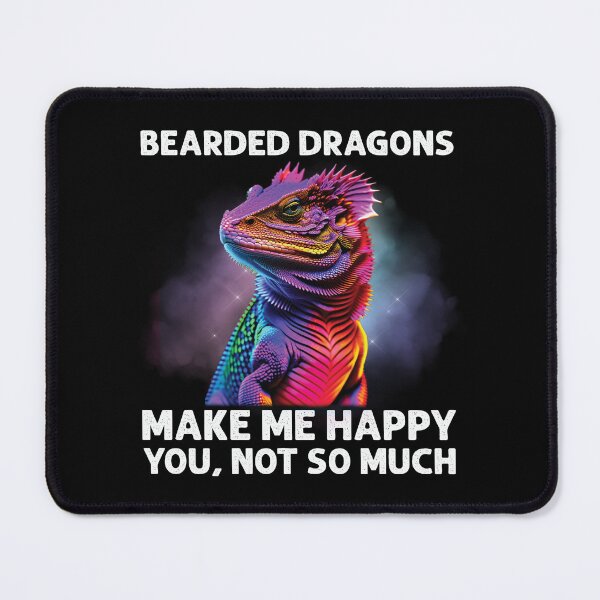 Item preview, Bearded Dragons Make Me Happy Funny Reptile Lizard Lover designed and sold by Trendy Valley .