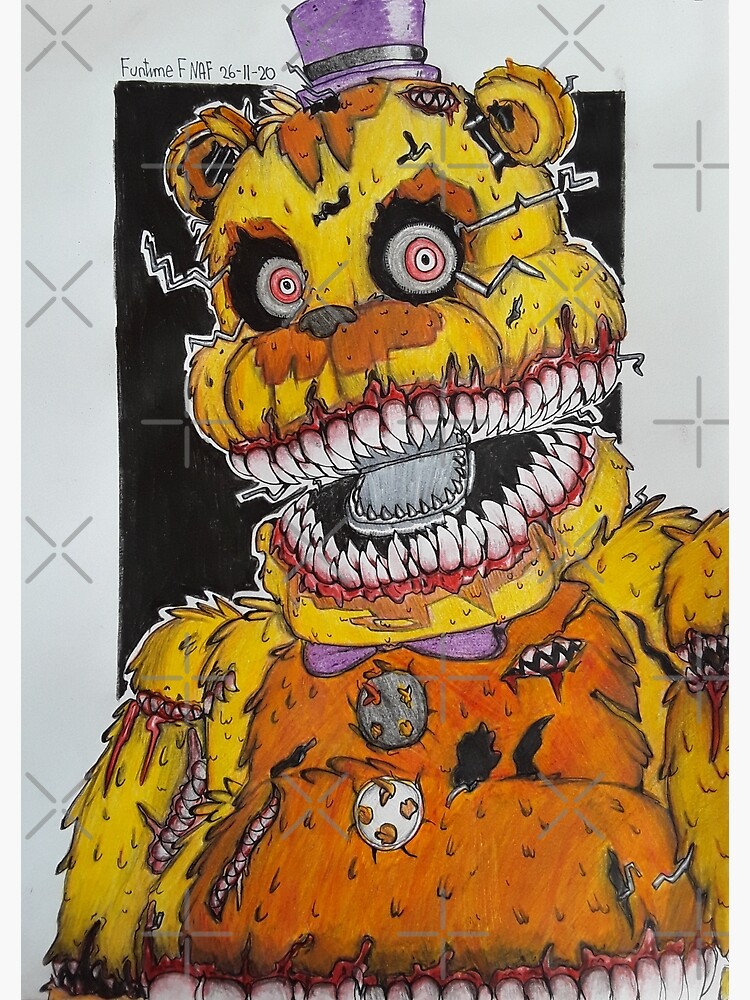 Golden Fredbear (Fnaf) FnaF Drawer - Illustrations ART street