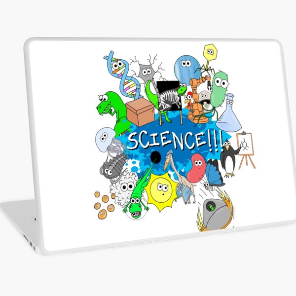 Cute Science Explosion! Laptop Skin