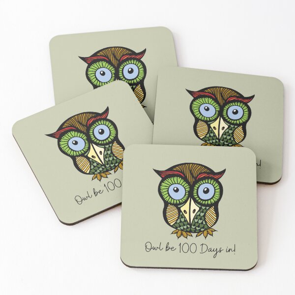 Item preview, Owl Be 100 Days In. For a student, for an apprentice, for a trainer. designed and sold by Wentoo.