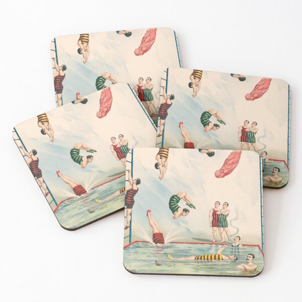 Item preview, Circus Divers designed and sold by Vintage Wall Art.
