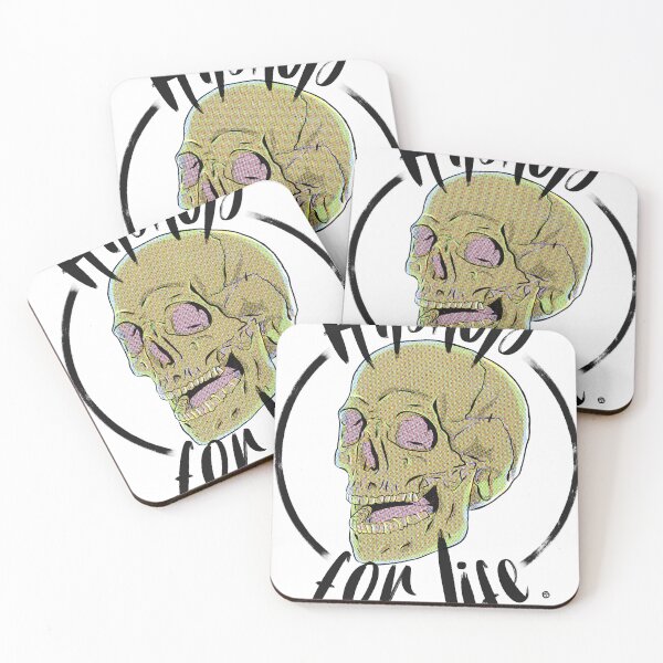 Item preview, Hip hop for life skull ver 2 designed and sold by Sevensicks.