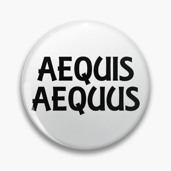 Item preview, Aequis Aequus - The right one - black designed and sold by saechla.