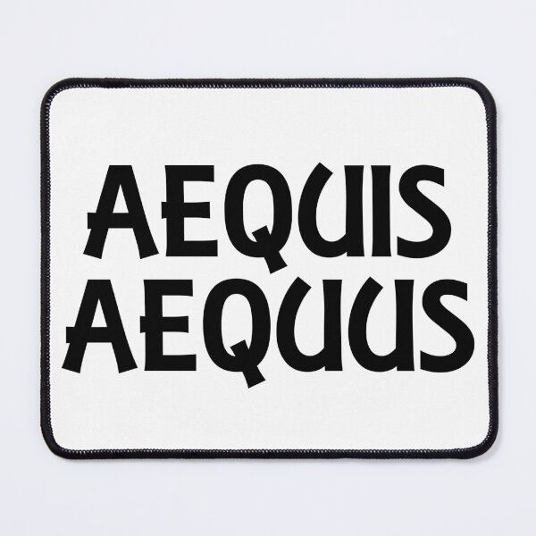 Item preview, Aequis Aequus - The right one - black designed and sold by saechla.