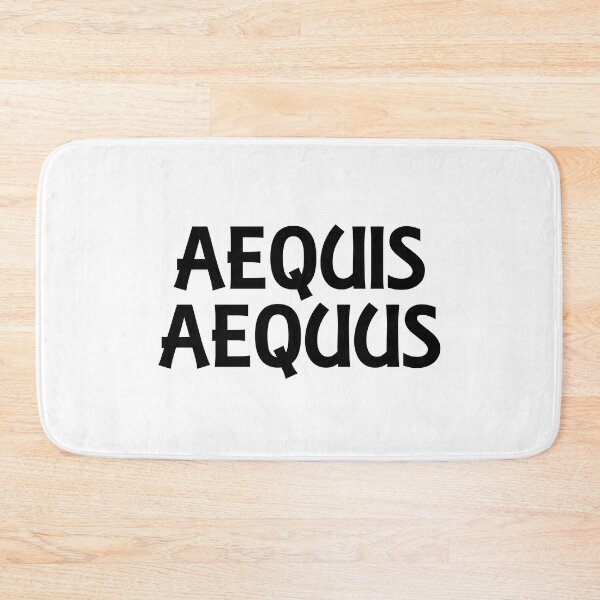 Item preview, Aequis Aequus - The right one - black designed and sold by saechla.