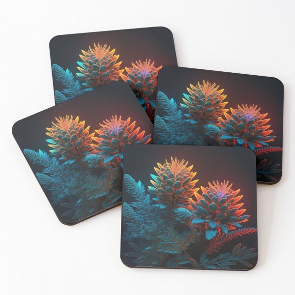 Item preview, Neon flowers designed and sold by GabrielMadrasse.
