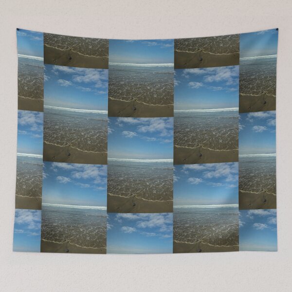 Item preview, Blue sky at the beach county Mayo Ireland designed and sold by eddiebarronshop.