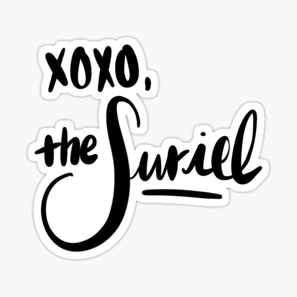 XOXO, the Suriel Sticker