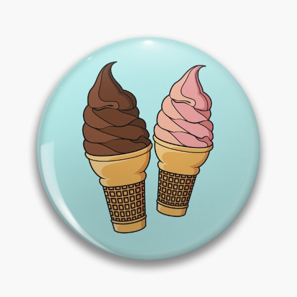Item preview, Ice cream cone cartoon illustration designed and sold by Misscartoon.