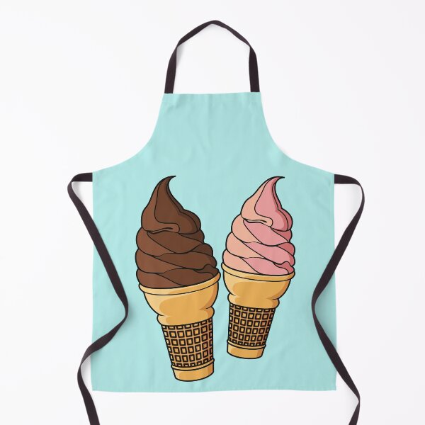 Item preview, Ice cream cone cartoon illustration designed and sold by Misscartoon.