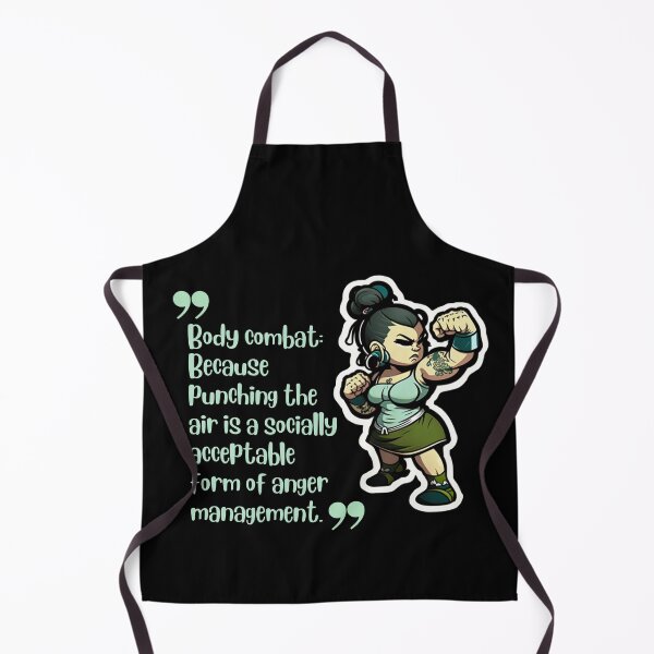 Item preview, Body combat:  Because punching the air is a socially acceptable  form of anger management. designed and sold by Cute-Jory-Store.