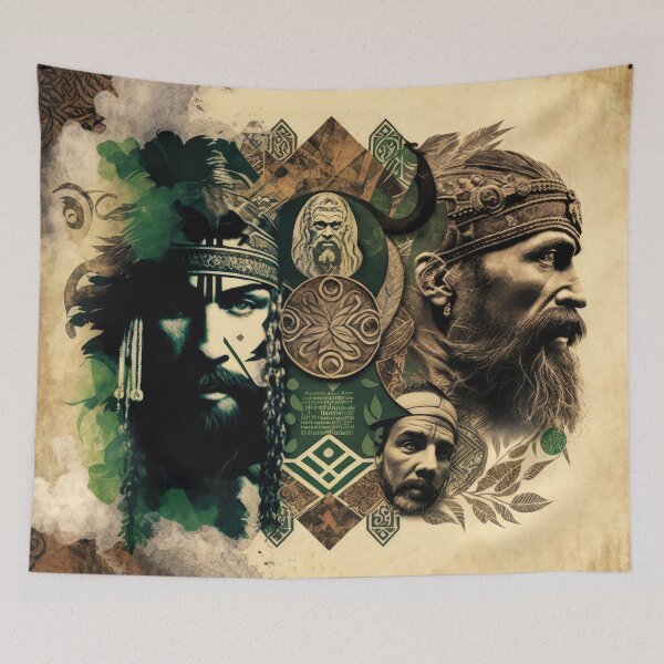 Item preview, The Celts History Collage designed and sold by Odd World.