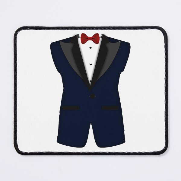 Item preview, Blue with texudo | funny tux designed and sold by ZOBBI.