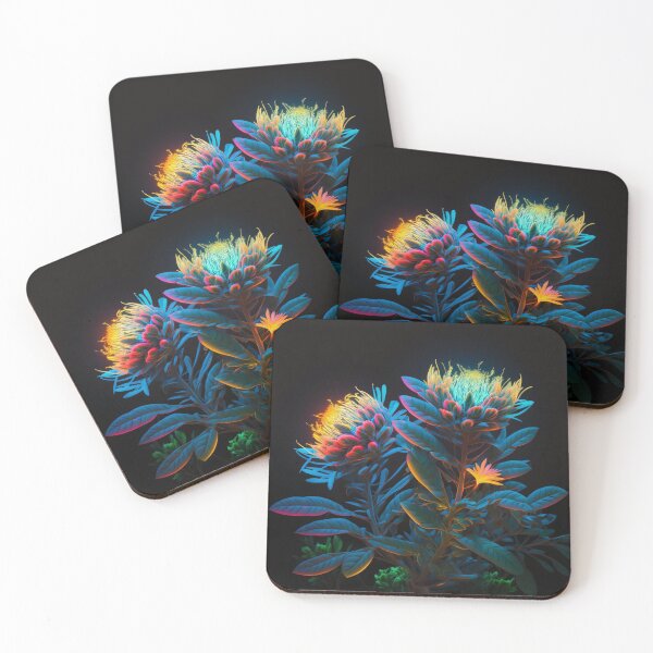 Item preview, Neon flowers designed and sold by GabrielMadrasse.