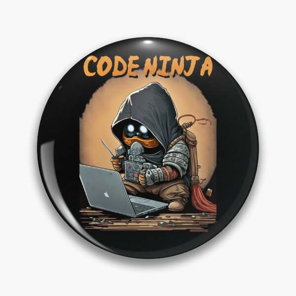 Item preview, Code Ninja Cartoon designed and sold by SMCLN.