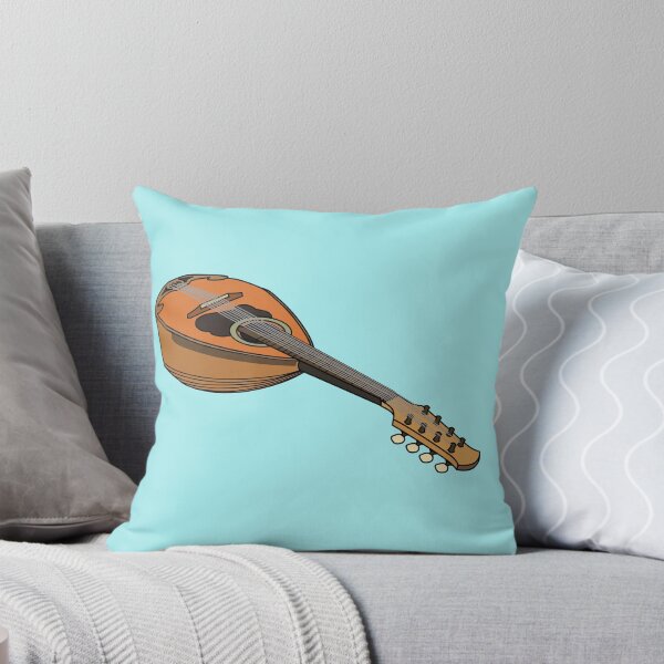 Item preview, Mandolin cartoon illustration designed and sold by Misscartoon.