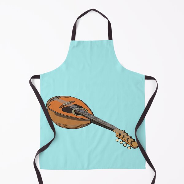 Item preview, Mandolin cartoon illustration designed and sold by Misscartoon.