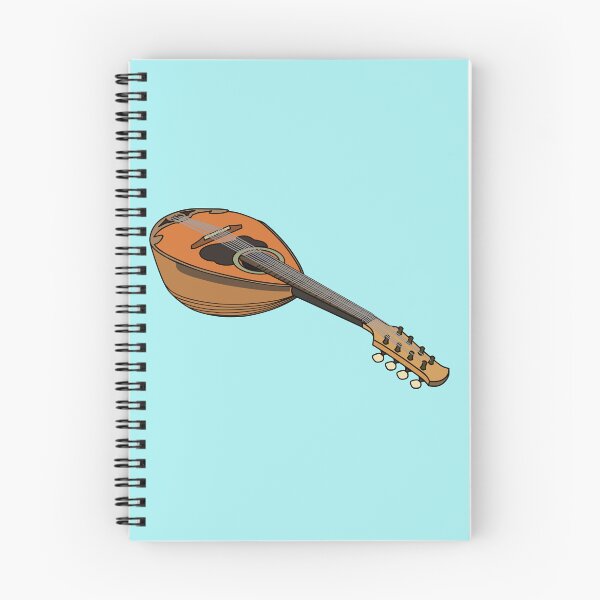 Item preview, Mandolin cartoon illustration designed and sold by Misscartoon.