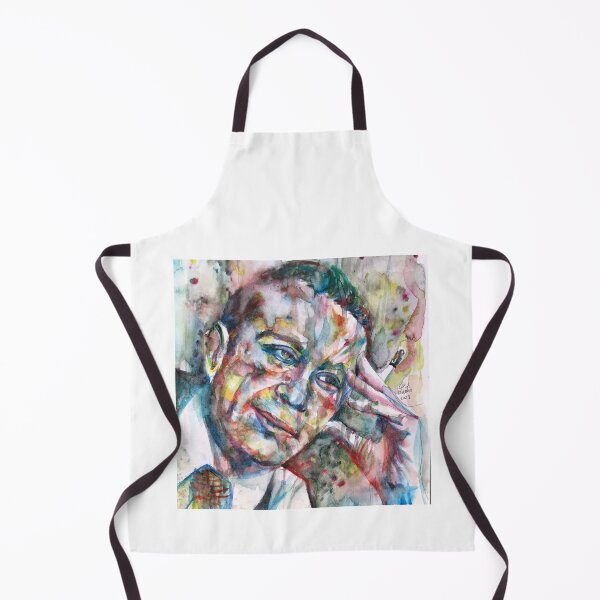 Item preview, E. E. CUMMINGS - watercolor portrait .2 designed and sold by lautir.
