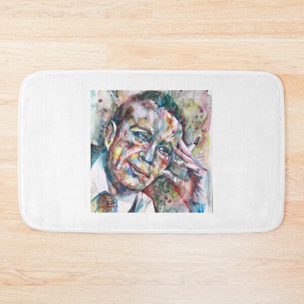 Aperçu de l'œuvre E. E. CUMMINGS - portrait à l'aquarelle .2 créée et vendue par lautir.