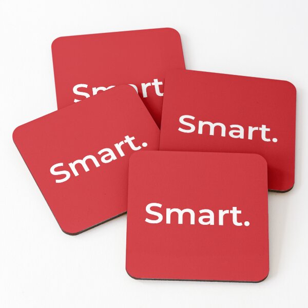 Item preview, Smart. (red) designed and sold by ArtifyAvangard.