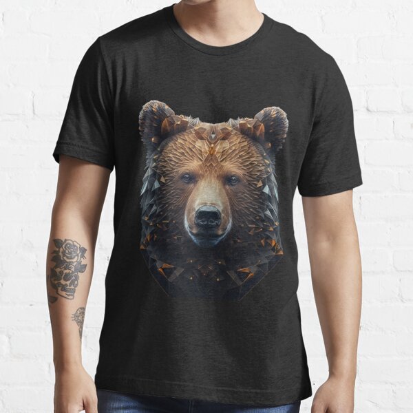 BIG FACE BEAR Short sleeve Tee – My Fabulous Accessories