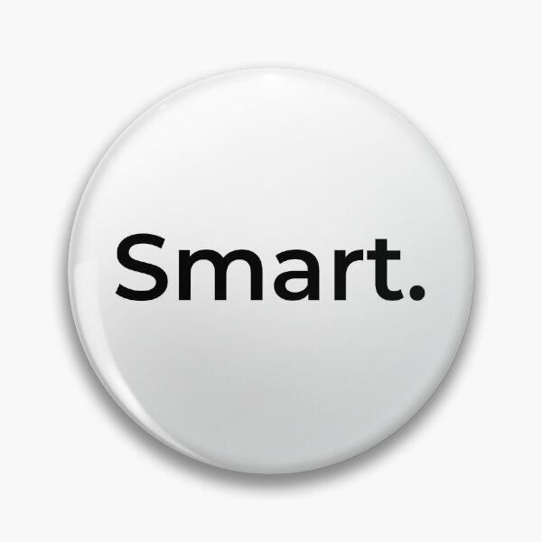 Item preview, Smart. (white) designed and sold by ArtifyAvangard.