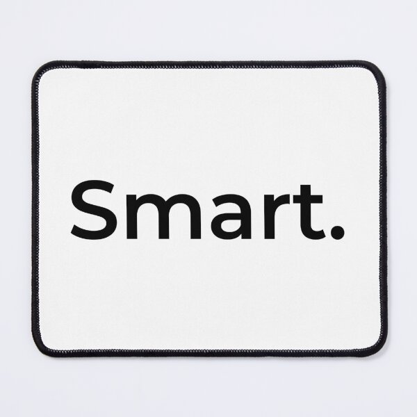 Item preview, Smart. (white) designed and sold by ArtifyAvangard.