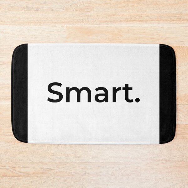 Item preview, Smart. (white) designed and sold by ArtifyAvangard.