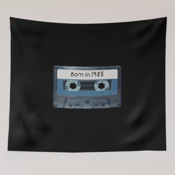 Item preview, Born in 1985 Cassette Tape Design Birthday Gift Idea designed and sold by RetroDesignsNW.