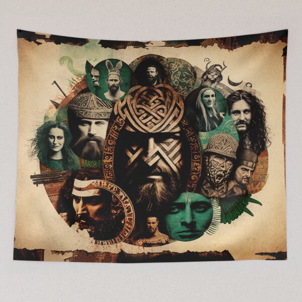 Item preview, The Celts History Collage designed and sold by Odd World.