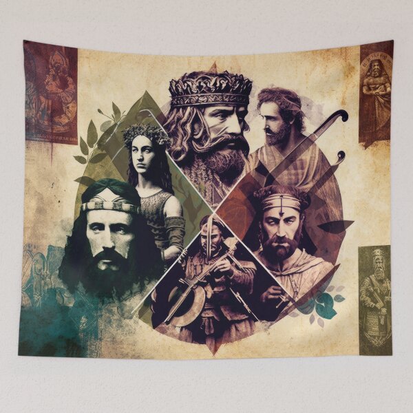 Item preview, The Celts History Collage designed and sold by Odd World.